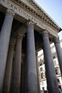 Pantheon-ul, una dintre cladirile mele preferate din Roma