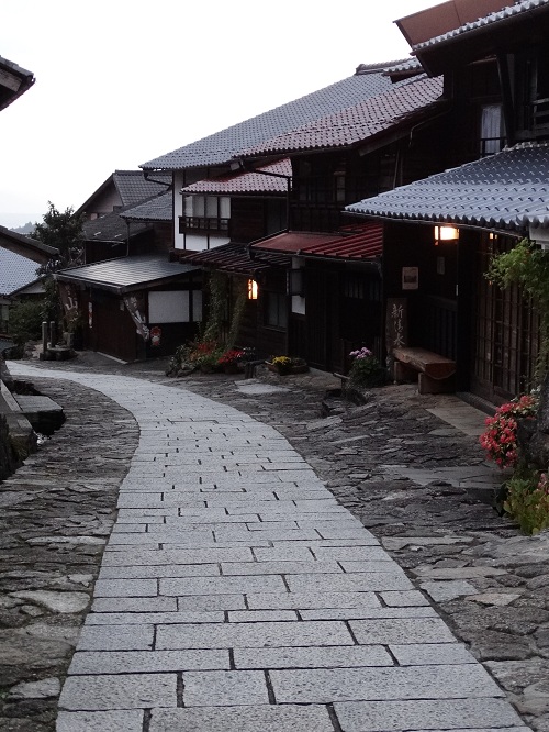 Magome - Drumul principal, folosit in trecut de samurai