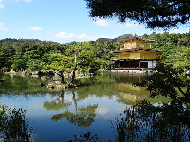 Kyoto - Pavilionul Auriu - unul dintre simbolurile orasului